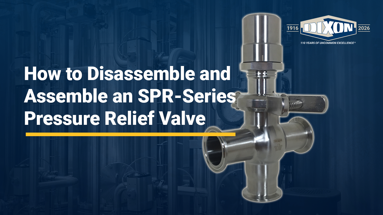 How to Disassemble and Assemble an SPR-Series Pressure Relief Valve