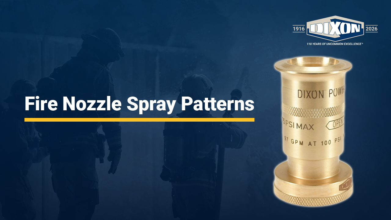 Fire Nozzle Spray Patterns
