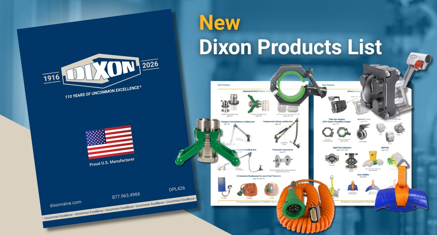 2026 Dixon Products List