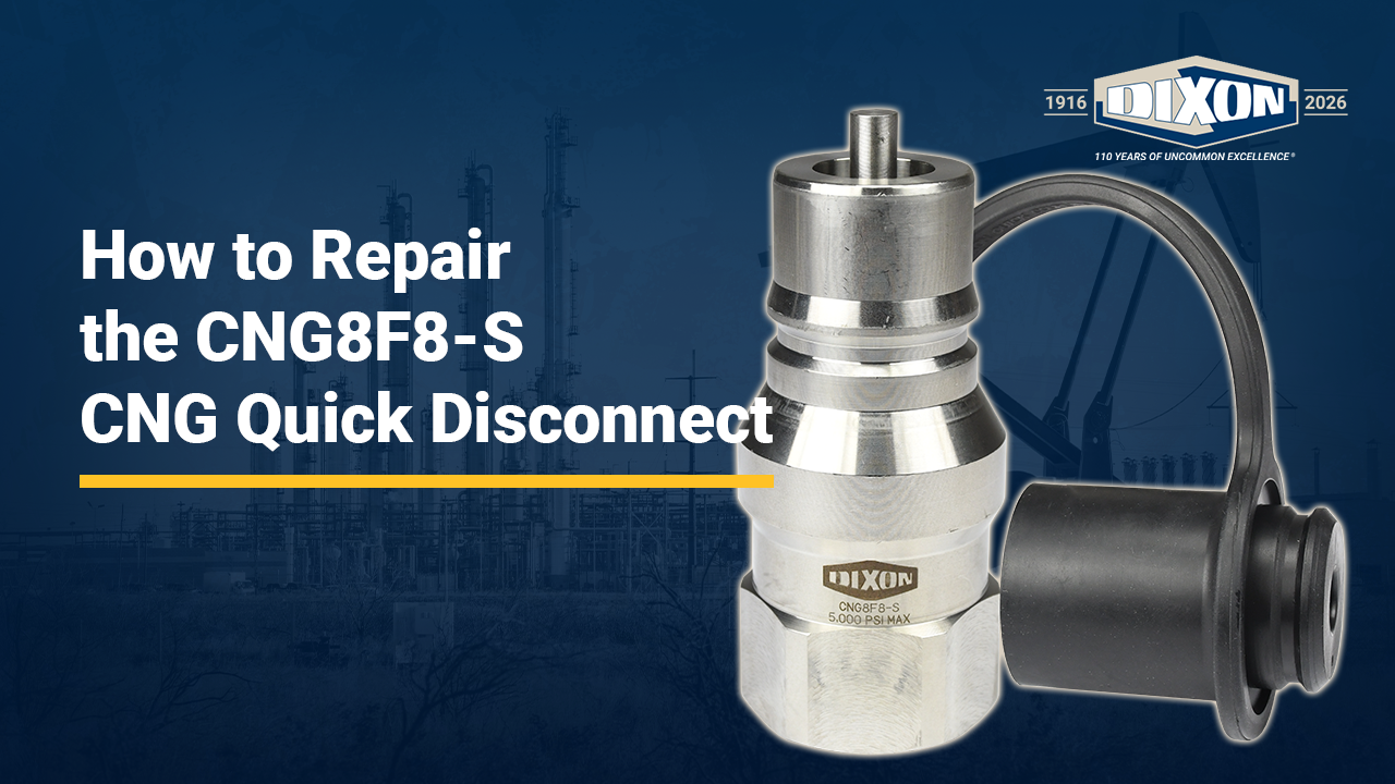 How to Repair the CNG8F8-S CNG Quick Disconnect