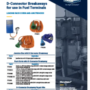 D-Connector Breakaways for use in Fuel Terminals