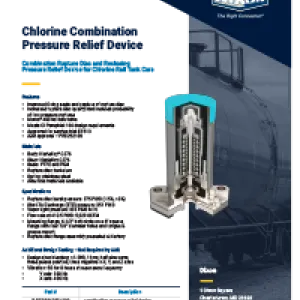 Chlorine Combination Pressure Relief Device