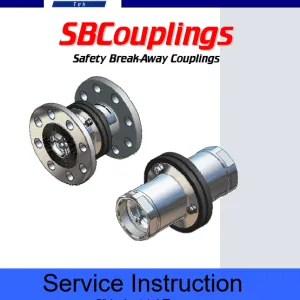 2" Industrial Type SBCouplings Safety Breakaway Coupling Service Instruction