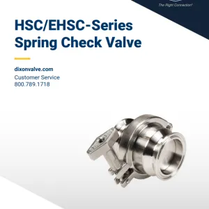 HSC/EHSC-Series Spring Check Valve Manual