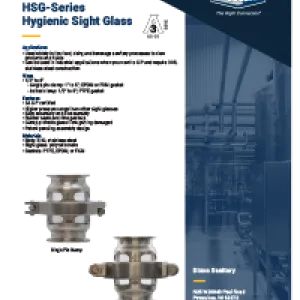 HSG-Series Sight Glass