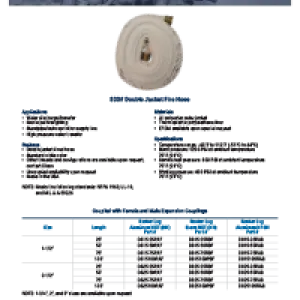 Dixon® Double Jacket Fire Hose