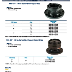Carbon Steel Flange x Storz Data Sheet