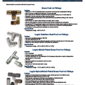 Push-In Fittings