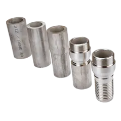 Custom King Crimp® combination nipples from raw material to final product