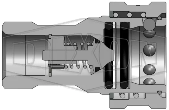 h series coupler_4hf4_cutaway cad model