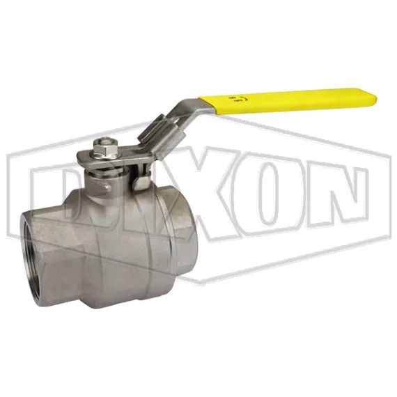 2-Piece Domestic Stainless Steel Ball Valve