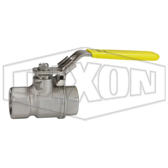 2-Piece Domestic Stainless Steel Ball Valve