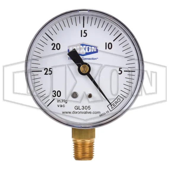 Lower Mount Vacuum Gauge