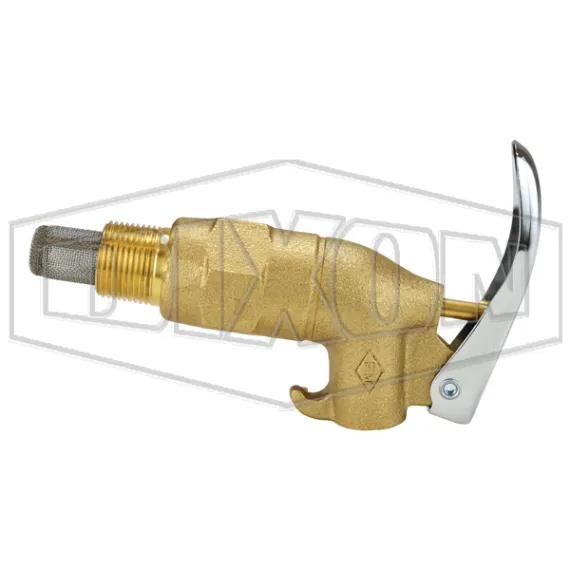Brass Heavy Duty Drum Faucet with Rigid Shank