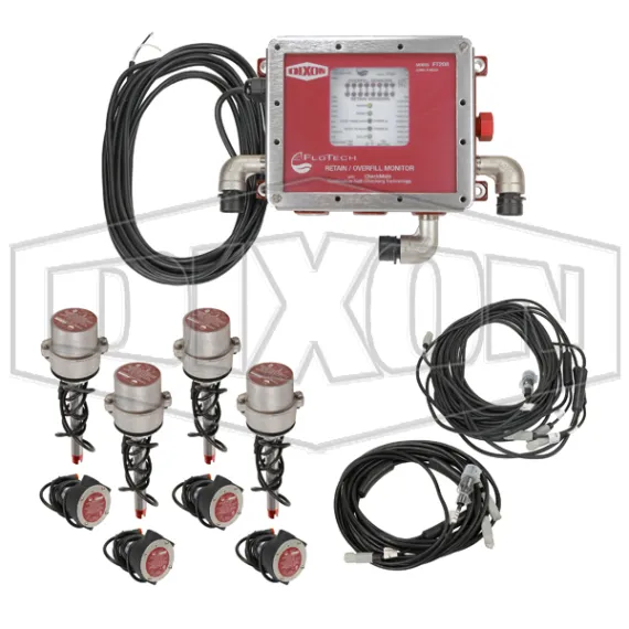 Checkmate Overfill System, 4 Compartment, Plug & Play, Top & Bottom