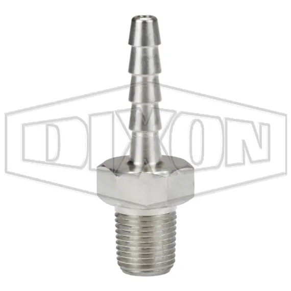 Male NPTF x Hose Barb