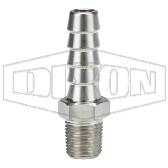 Male NPTF x Hose Barb