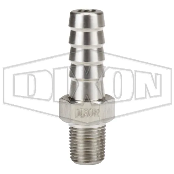 Male NPTF x Hose Barb