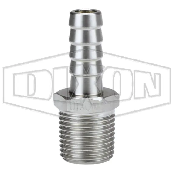 Male NPTF x Hose Barb