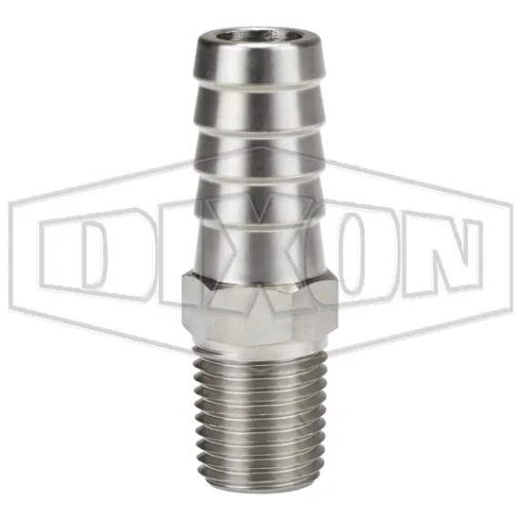 Male NPTF x Hose Barb