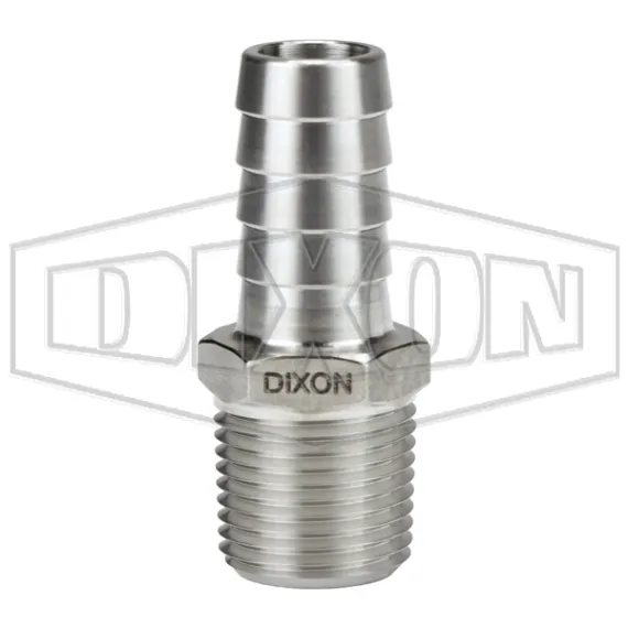 Male NPTF x Hose Barb