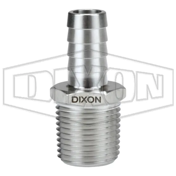 Male NPTF x Hose Barb