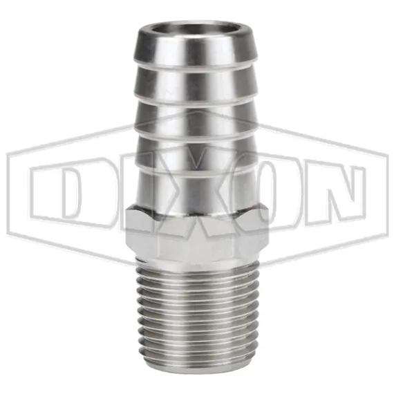 Male NPTF x Hose Barb