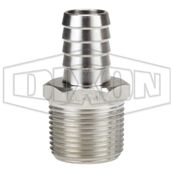 Male NPTF x Hose Barb