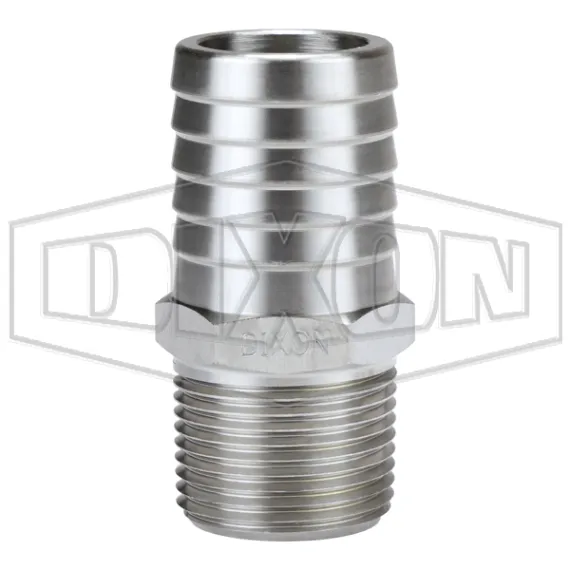 Male NPTF x Hose Barb