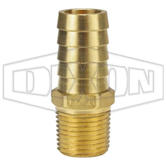 Male NPTF x Hose Barb