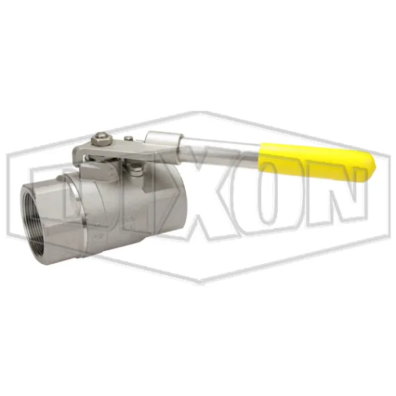 "Deadman" Spring Return Handle Stainless Steel Ball Valve