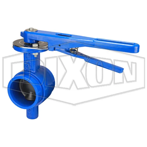 Grooved End Iron Butterfly Valve