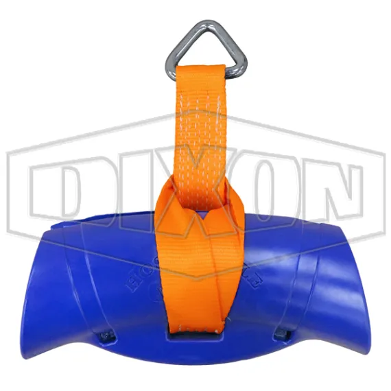 3" Polyurethane Hose Saddle and nylon sling with D-ring