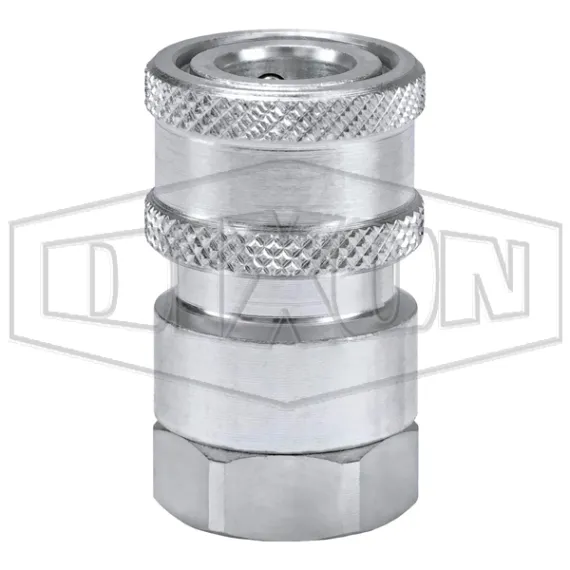 V-Series Valved Female Coupler