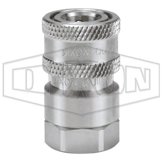 V-Series Valved Female Coupler