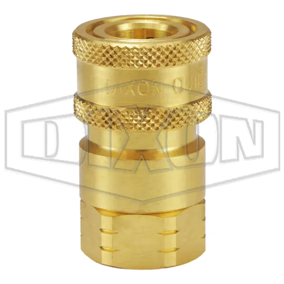 V-Series Valved Female Coupler