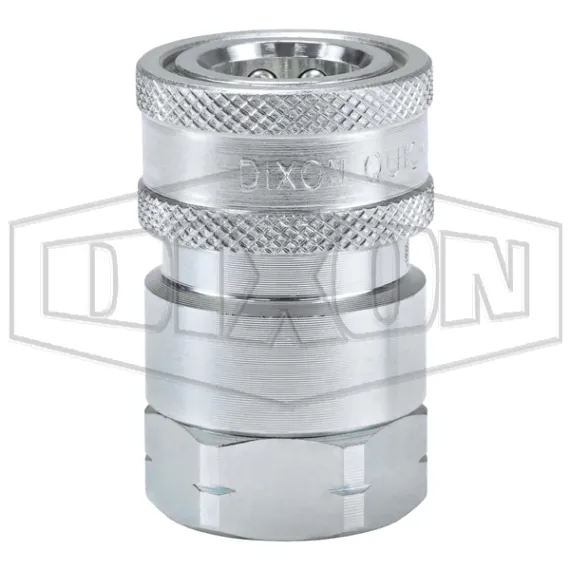 V-Series Valved Female Coupler