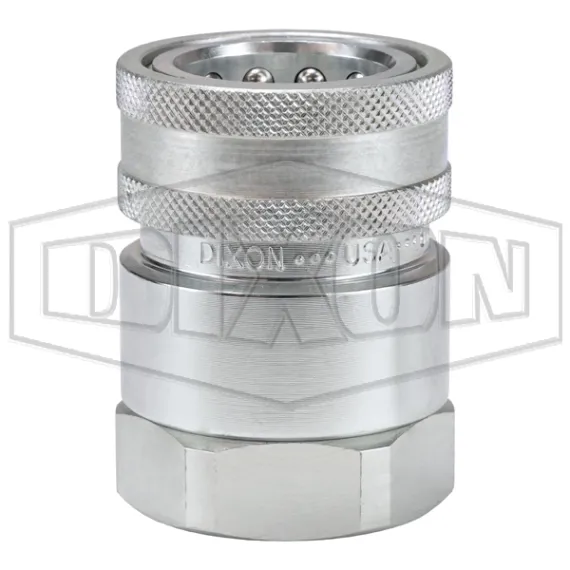 V-Series Valved Female Coupler