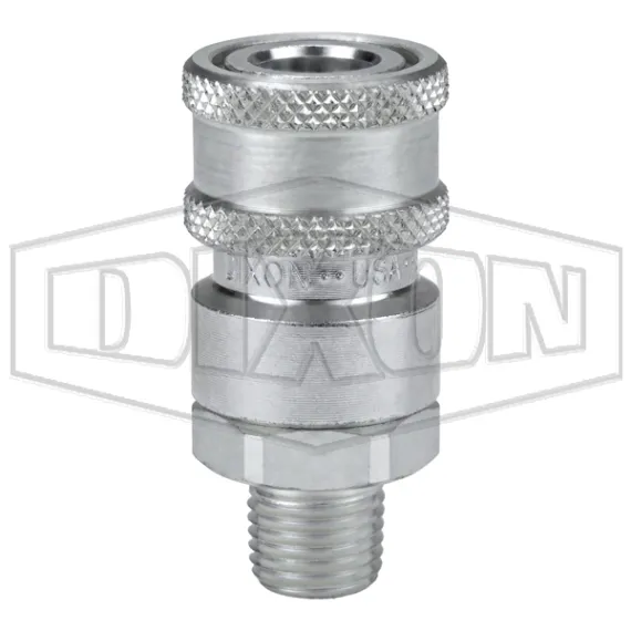 V-Series Valved Male Coupler