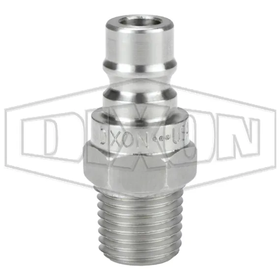 V-Series Unvalved Male Plug