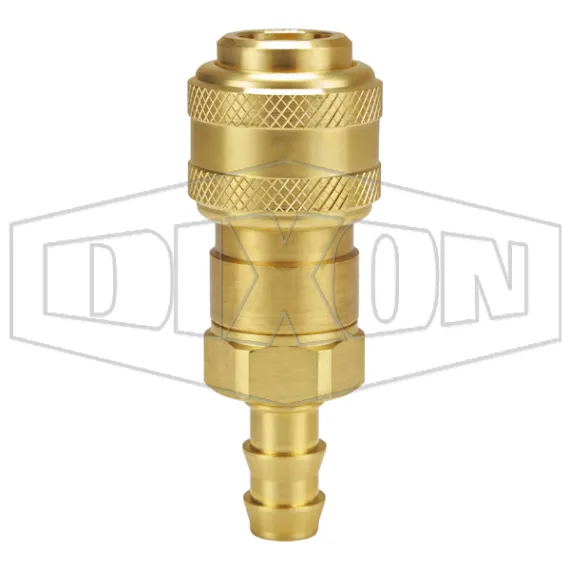 D-Series Pneumatic Automatic Push-Loc Hose Barb Coupler