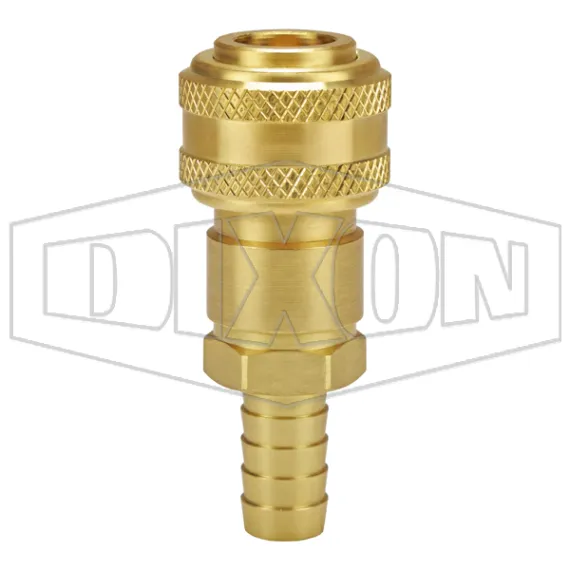 D-Series Pneumatic Automatic Standard Hose Barb Coupler