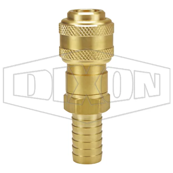 D-Series Pneumatic Automatic Standard Hose Barb Coupler