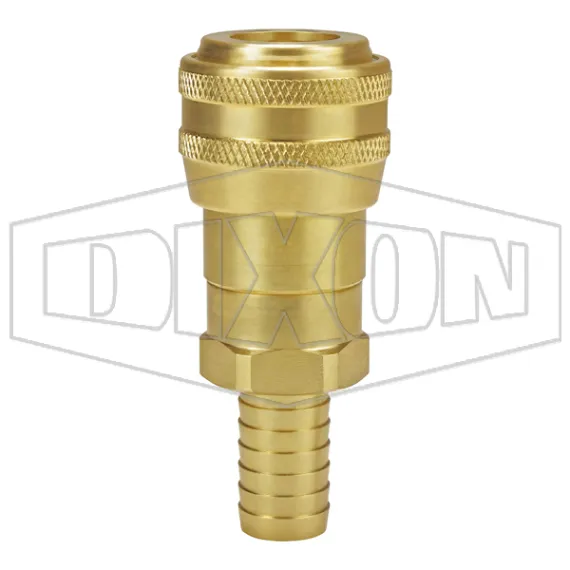 D-Series Pneumatic Automatic Standard Hose Barb Coupler