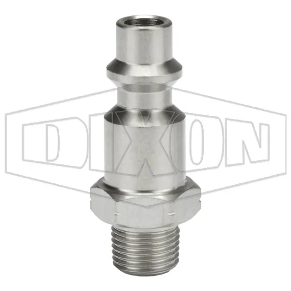 DF-Series Pneumatic Male Threaded Plug