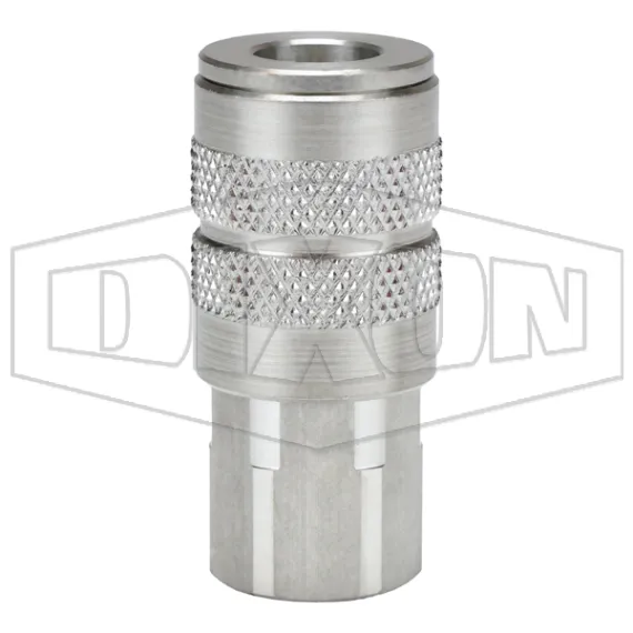 F-Series Pneumatic Manual Female Threaded Coupler