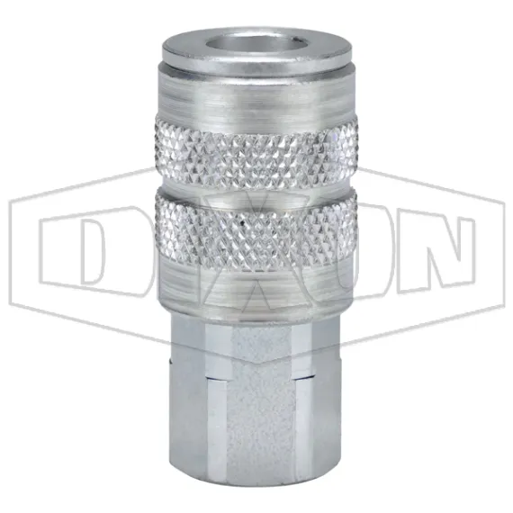 F-Series Pneumatic Manual Female Threaded Coupler