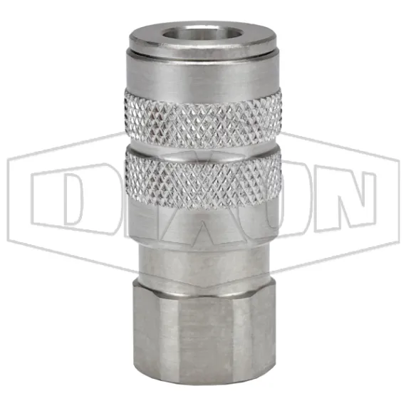 F-Series Pneumatic Manual Female Threaded Coupler