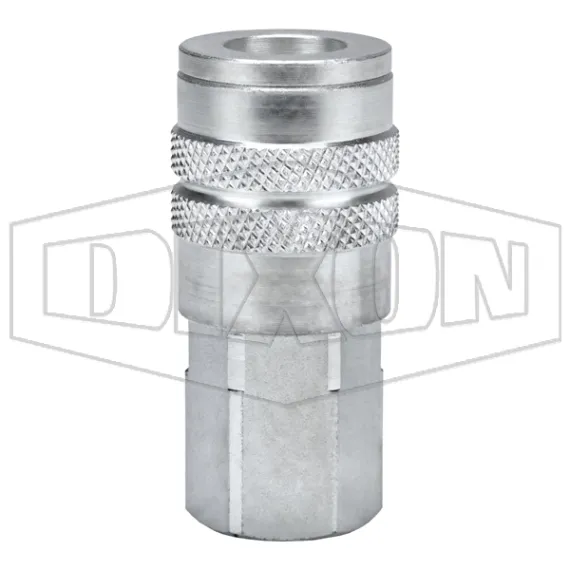F-Series Pneumatic Manual Female Threaded Coupler