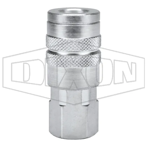 F-Series Pneumatic Manual Female Threaded Coupler